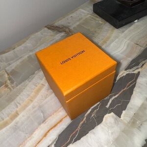 Louis Vuitton jewelry Orange Box with dust bag original